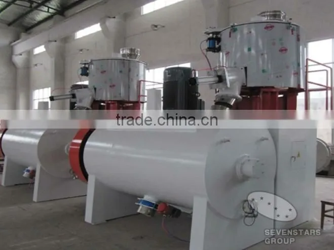 PVC horizontal PVC mixer