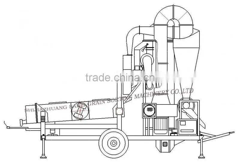 5XZC-5BX Vegetable seed processing machine in Shijiazhuang