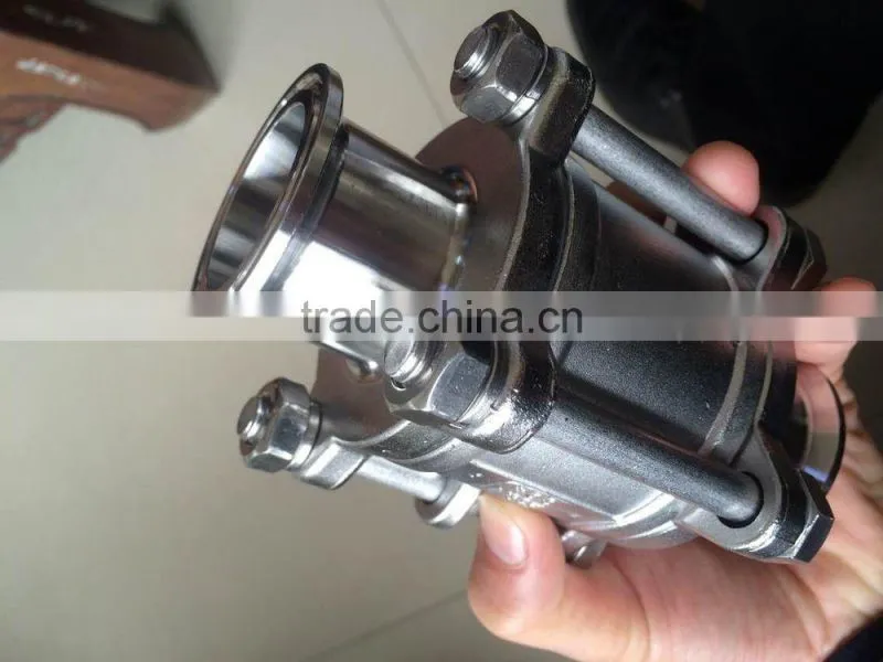 3-piece stainless steel 2 inch ball valve