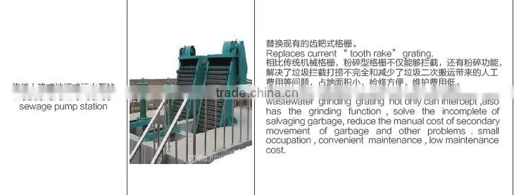 Rain Water Grinder used in pre-fabricated pump station