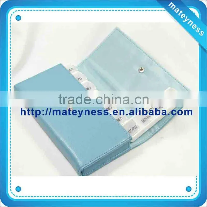 monthly pill box with bag