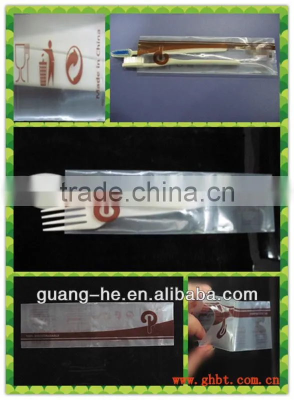 Environmental corn based durable 100%biodegradable plastic PLA electronic items packing bags
