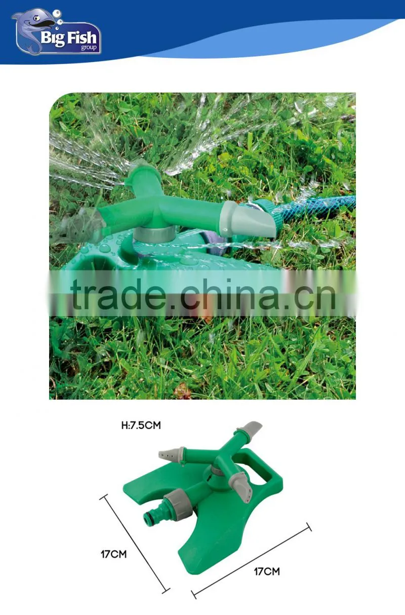 3 Arm Rotating sprinkler hose/Soaker hose/Farm irrigation / Sprinkler hose / Garden soaker hose