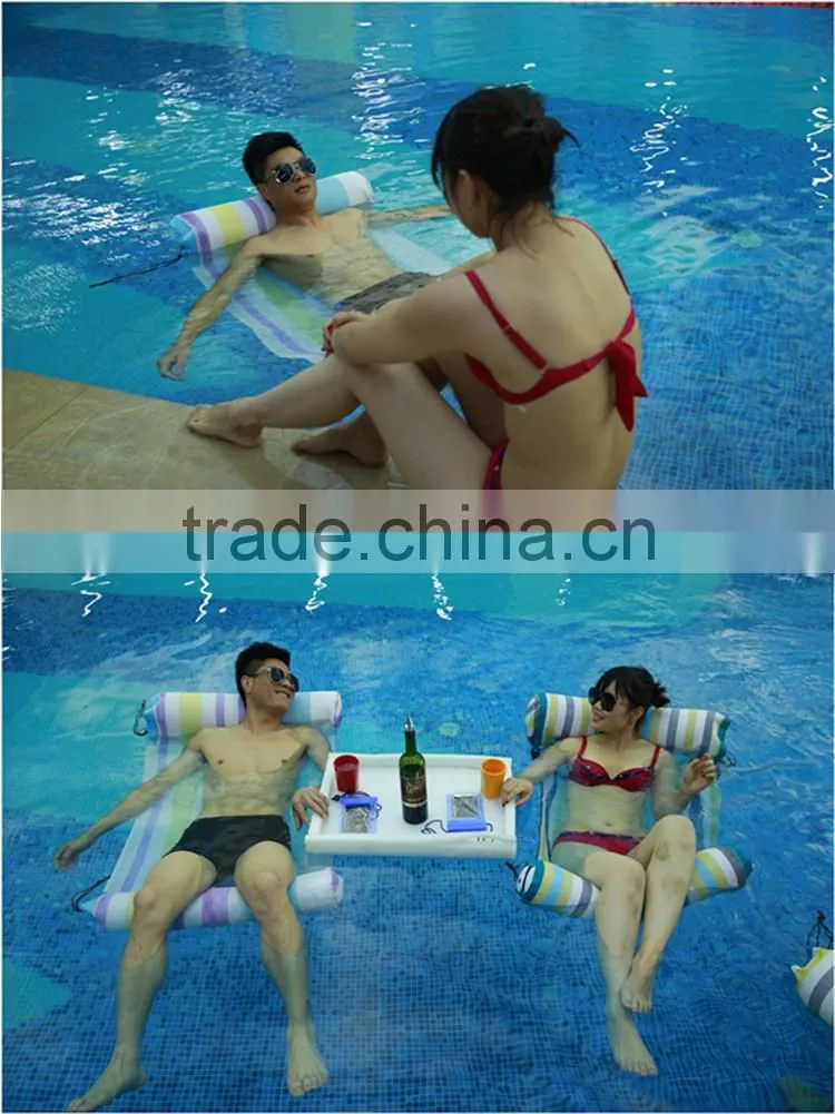 Wholesale Gym Inflatable Floating Bed Overwater