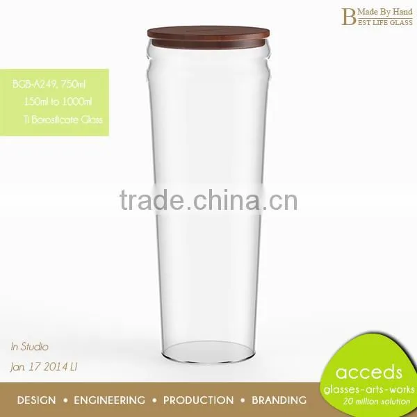 Unique Design Heat Resistant Glass Jars for Candy
