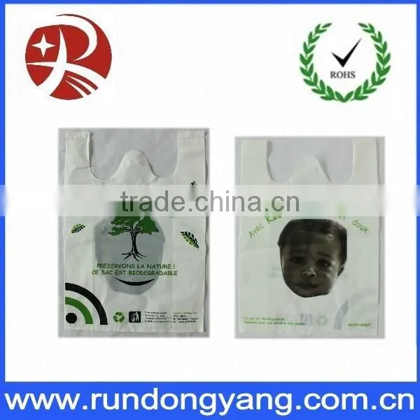 hot sale eco-friendly plastic Shopping bag with handle