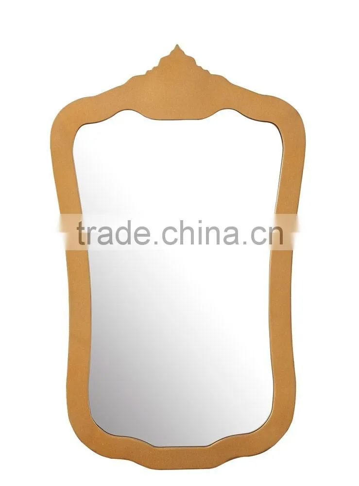 hot sale gold wall mounted swivel mirror decorative