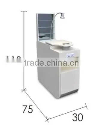 Spa pedicure nail cabinet with display TKN-D3M005-1