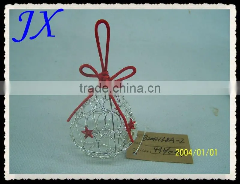Gold and silver iron box adornment collection small gift box