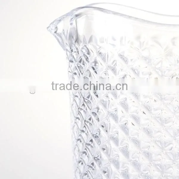 crystal wine decanter water pitcher with handle