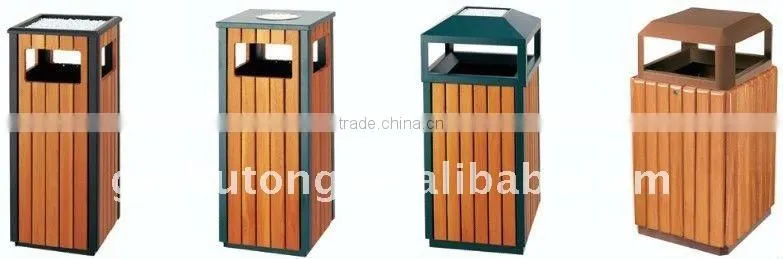 Newest design Hotel outdoors amenities rubbish bin