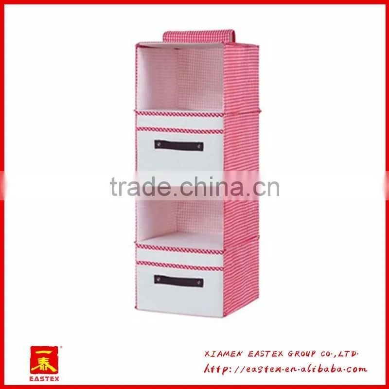 Foldable hanging storage boxes,clothes scarf pants socks hanging receive bag