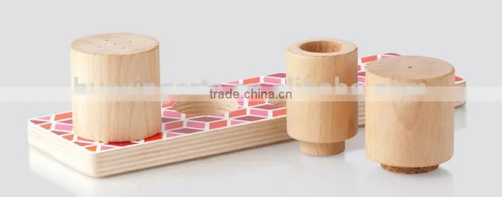 Glass goblet wooden put rack,Spice rack