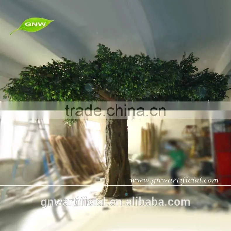 GNW BTR026 Artificial Big Tree banyan tree 15ft high for Hotel Garden decoration tree