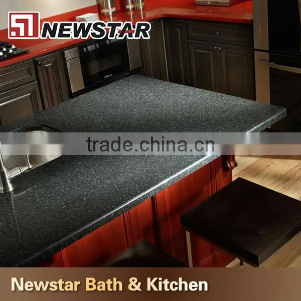 Chinese good quality popular quartz stone slab for kitchen table top