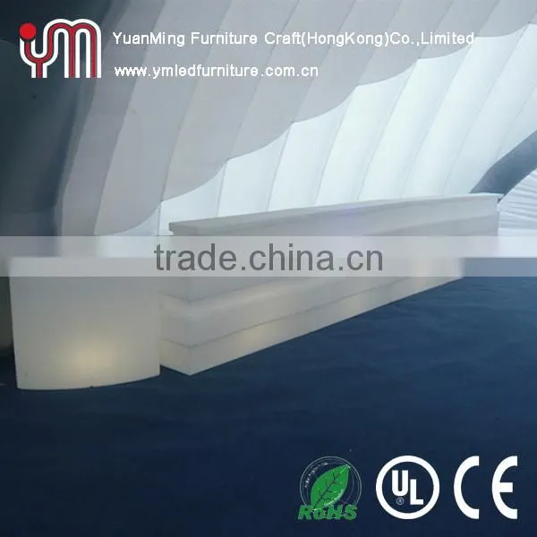 Color Change Led Counter Bar Table,Remote Control Illuminated Led Bar Counter