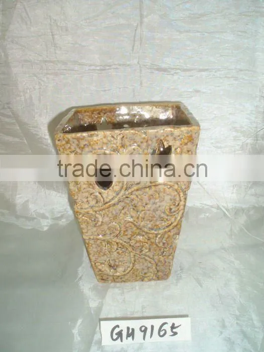 Hot Sale Chinese Ceramic Blue And White Flower Pot