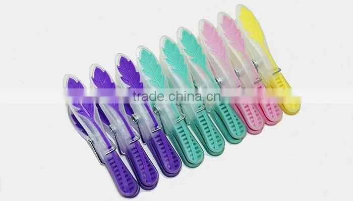 Best selling high quality decorated spring strong printed soft grip clothes pin