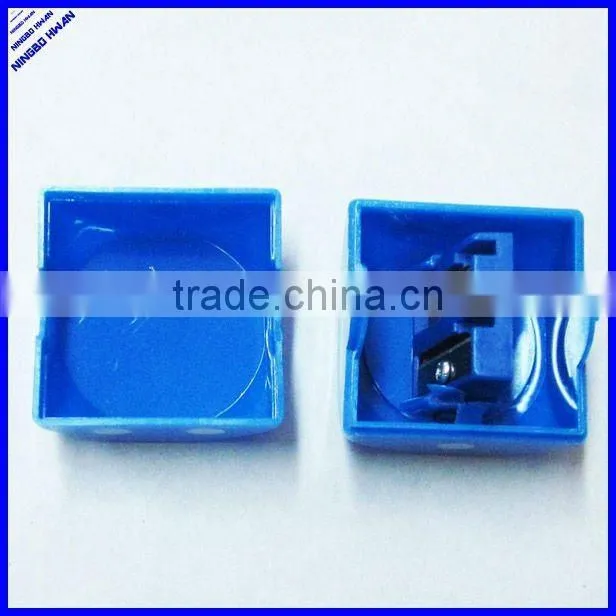 4x4cm dice shaped fancy jumbo pencil sharpener