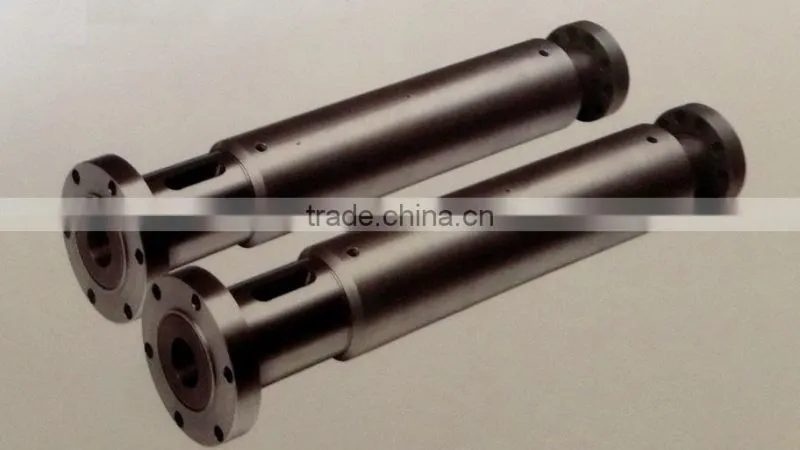 single screw and barrel for rubber extruders/Rubber screw and barrel