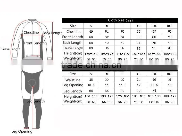 Sport specialized cycling clothing set