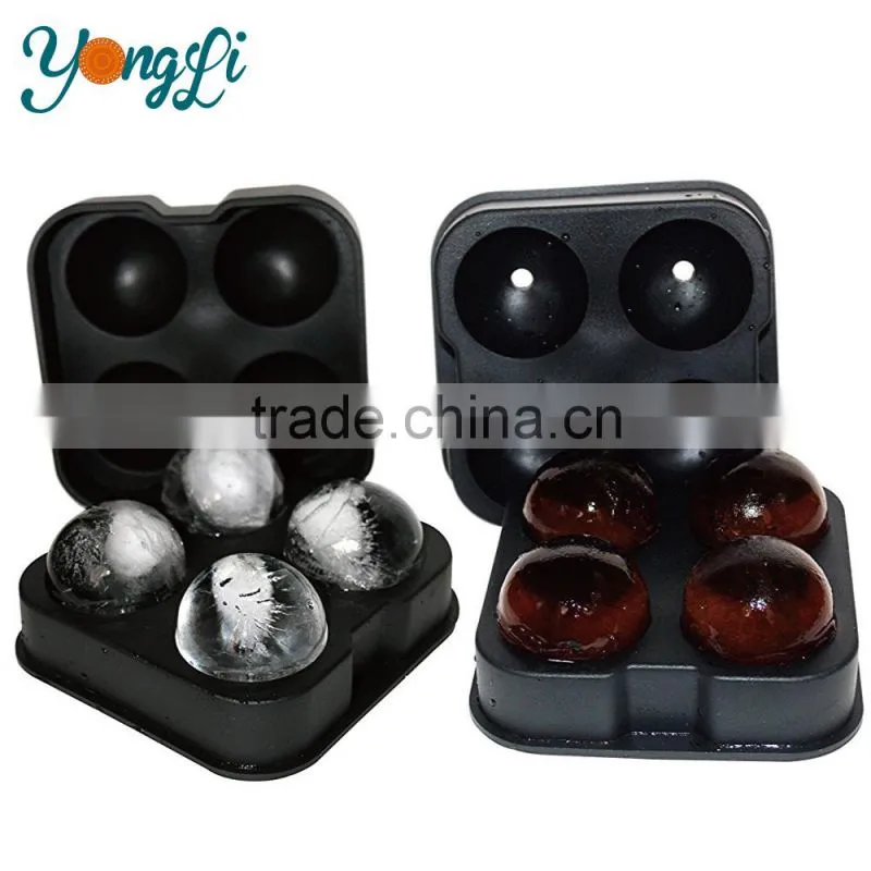 Children DIY Ball Shaped Silicone Ice Maker Mould, Ball Shaped Silicone Ice Maker, Ball Shaped Ice Silicone Icecream Tray