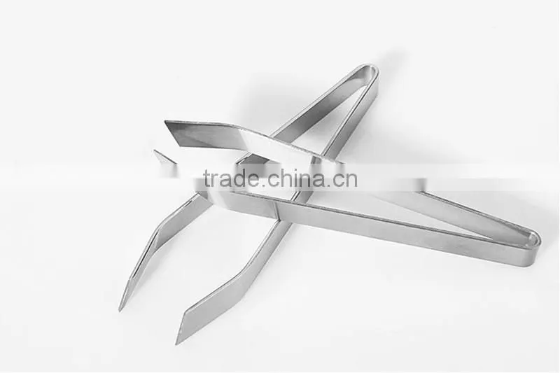 stainless steel fish bone tweezers, fish bone removing tool