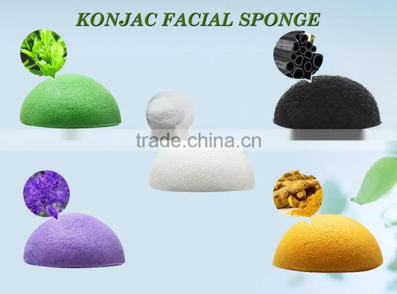 Hot selling skin-care cosmetics konjac sponge organic