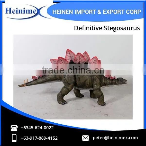 2017 Jurassic Park Best Quality Realistic Dinosaur Stegosaurus