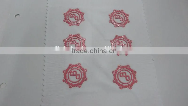 High Quanlity custom plastisol T-shirt Heat Transfer Care Labels