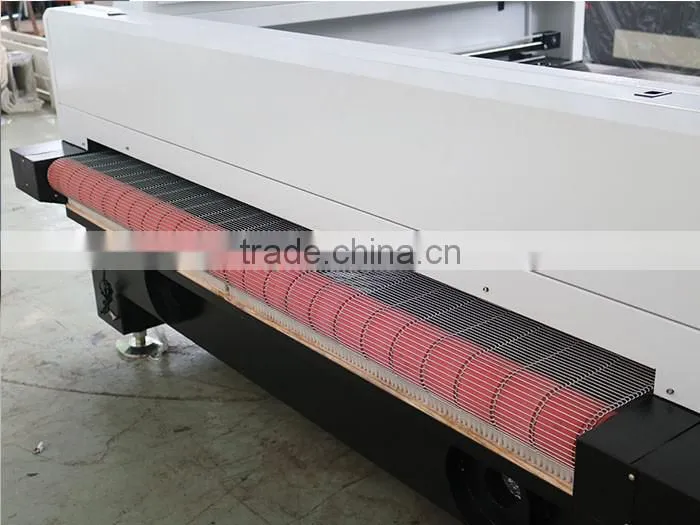 High speed auto feeding co2 tube fabric leather laser cutting machine price