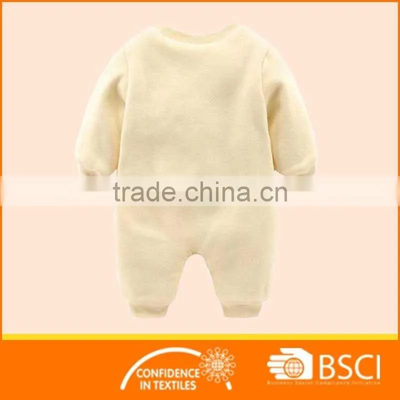 Christmas Cartoon Santa Clause Pattern Baby Clothes Romper
