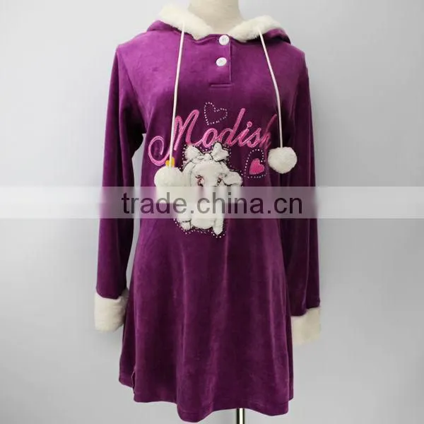 Best selling factory price top quality elegant sex womens nightgown