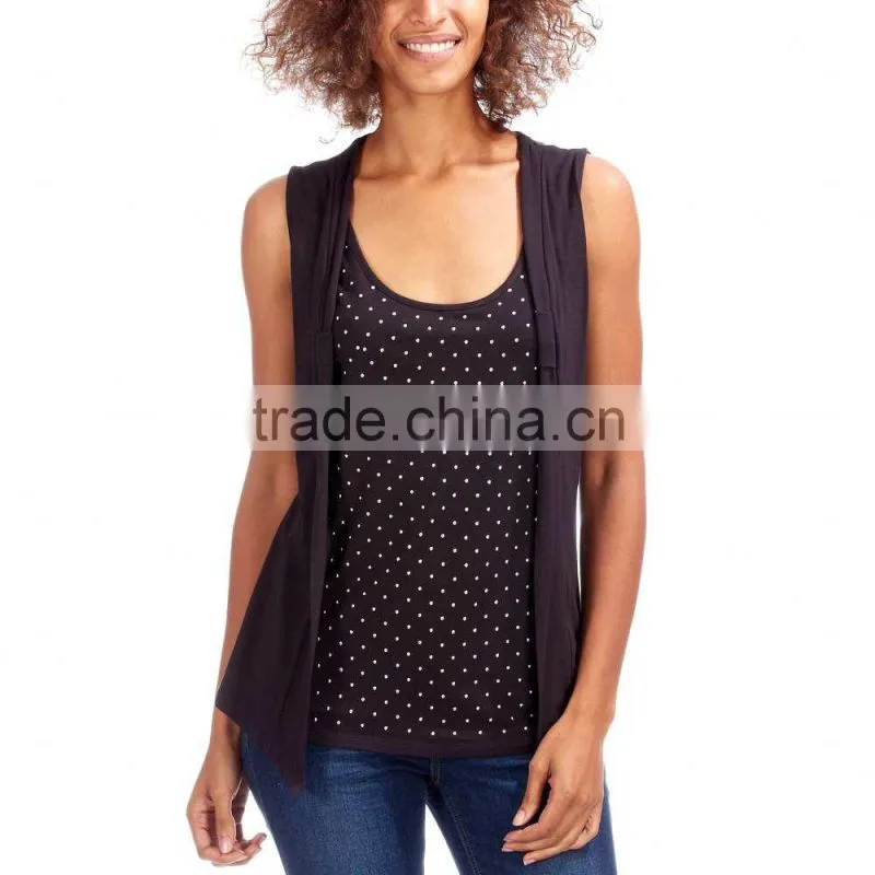 custom slim plain women tank tops