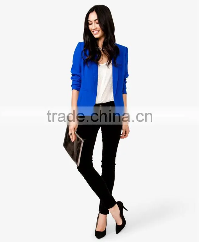 Lady Open-Front Blazer