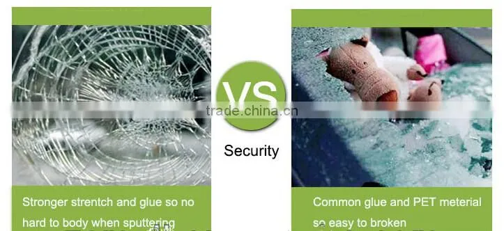 Safety anti-explosion auto glass protection film