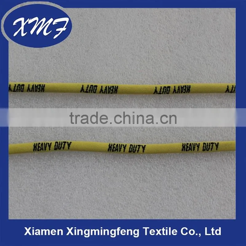 soft circular cotton logo cord lanyard