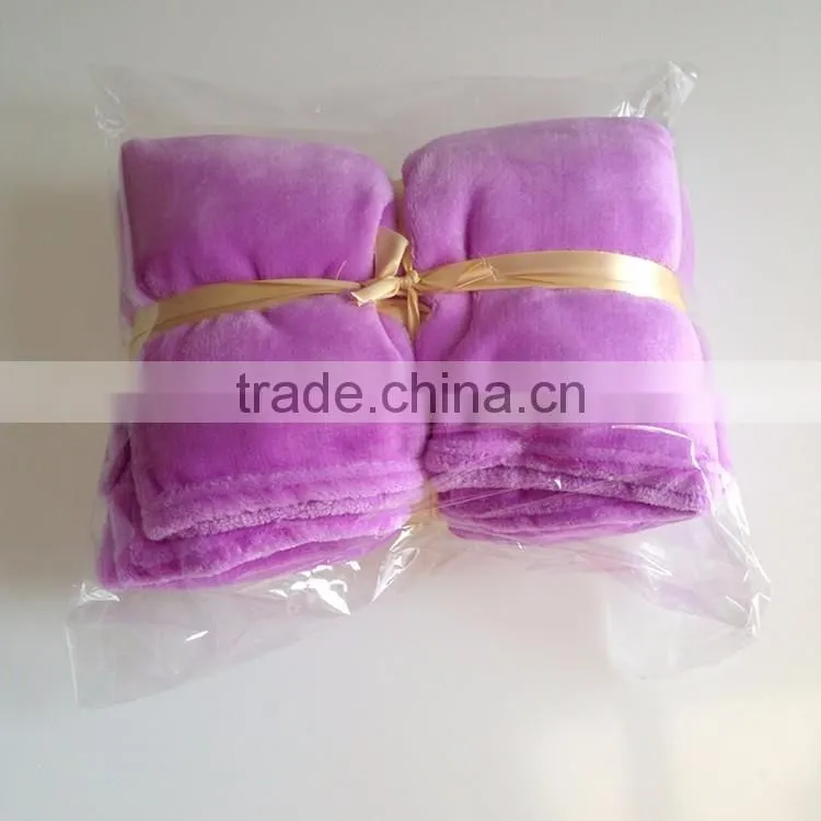 Fleece blanket polyster thermal print