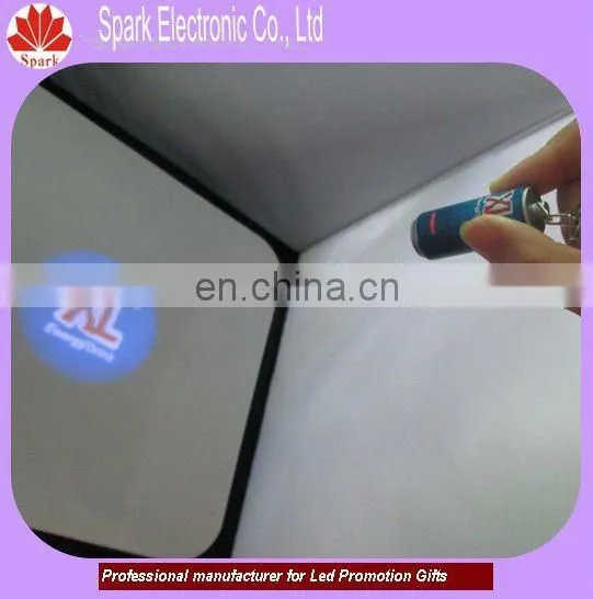 logo projection key ring,led projection keyring
