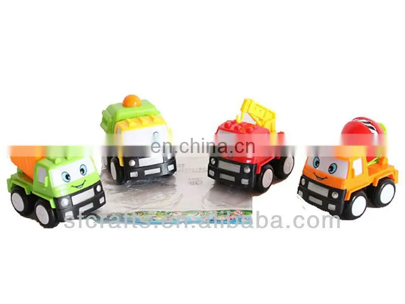 Happy plastic friction power toys cars for kid