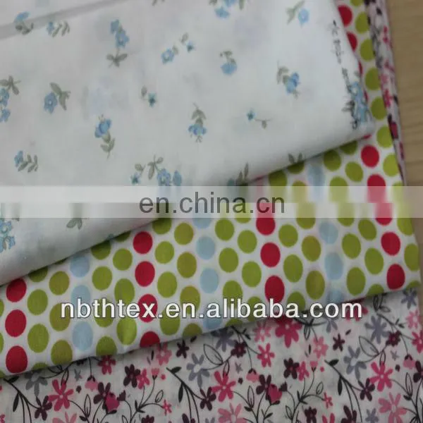 poly/cotton fabric for garment