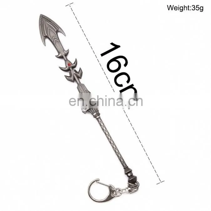 Factory direct LOL key chain League of legends keychan