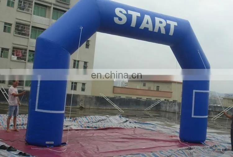 Inflatable Start Finish Line Sports Arch For Sale , Outdoor Advertising Inflatable Arch