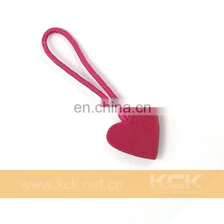 plastic Zipper Puller with Nylon cord
