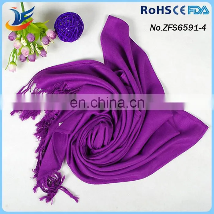 custom high quality pure cashmere scarf