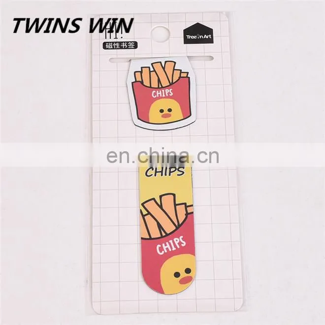 japanese latest top selling fancy creative school stationery supplies Personalized cartoon cute paper bookmark for children