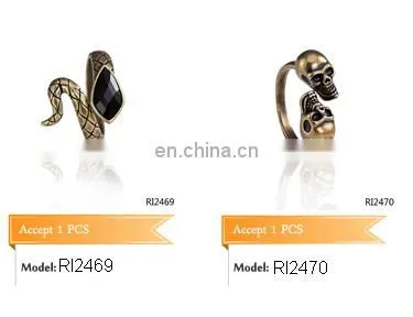 Trending New Products 2017 Silver Tone Adjustable Arrow Ring for Girls