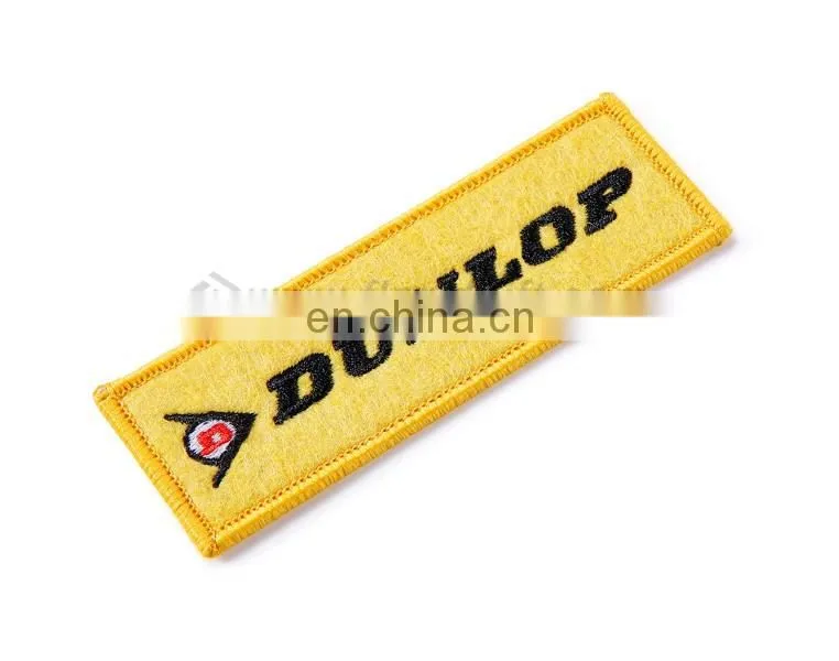 Wholesale school uniform woven badge patch/Custom Garment Woven Patch Label