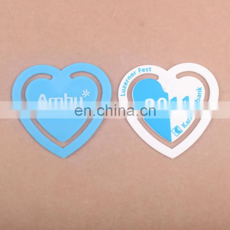 Customized school kids different shapes plastic bookmarks for sale
