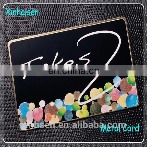 New technology business gift smart luxury metal card